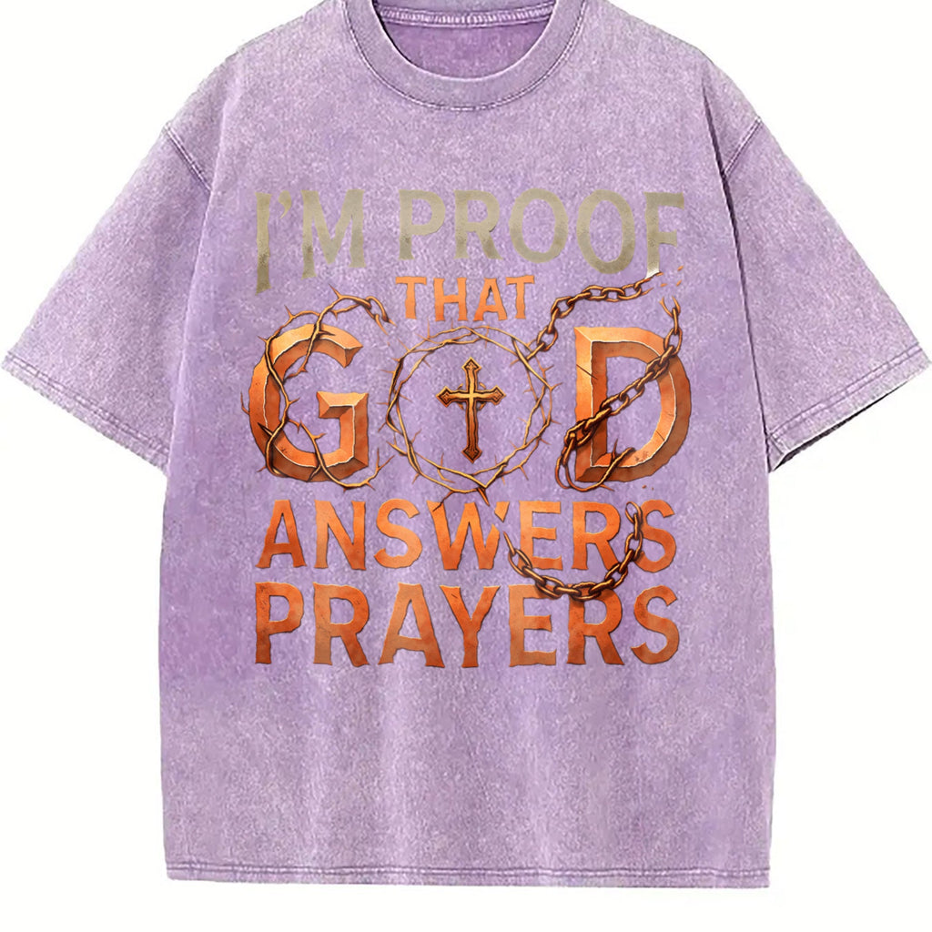I'm Proof That God Answers Prayers 100 Y2K Boxy Vintage product image 6
