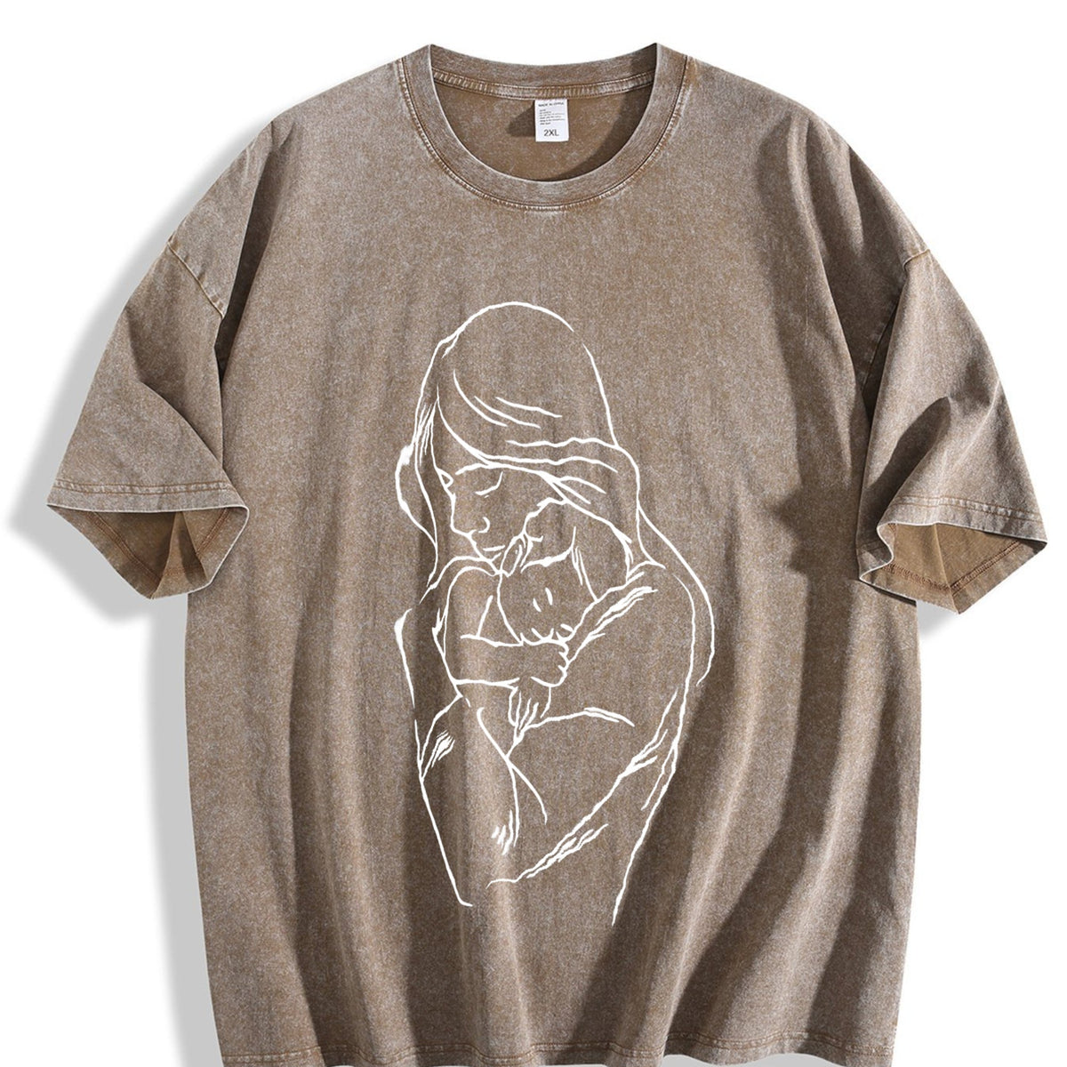Motherloveprint - Shrink-resistant Vintage Washed T-Shirt product image 3