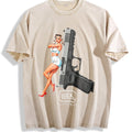 Glock Perfection Pin-up Girl Vintage Washed T-Shirt product image 1