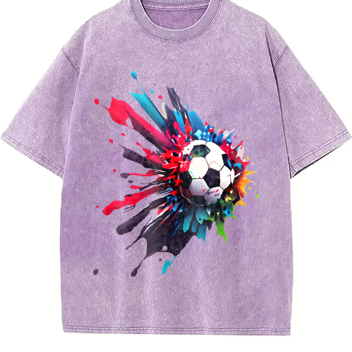Global Soccer Fan Vintage Washed T-Shirt product image 6