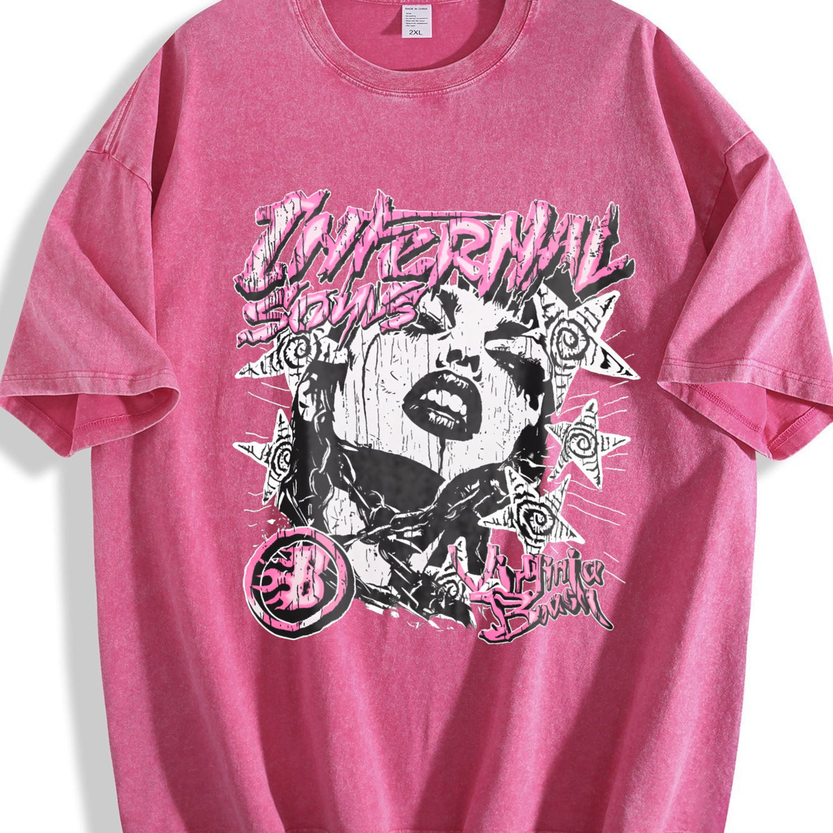 Internal Songs Virginia Brush Vintage Washed T-Shirt product image 7