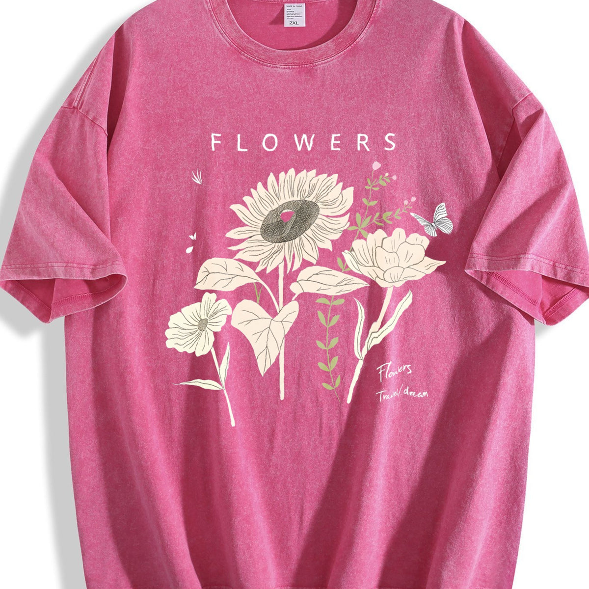 Old Short-sleeved Vintage Washed T-Shirt product image 7