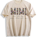 Mimi With Grandkids Names Vintage Washed T-Shirt product image 1