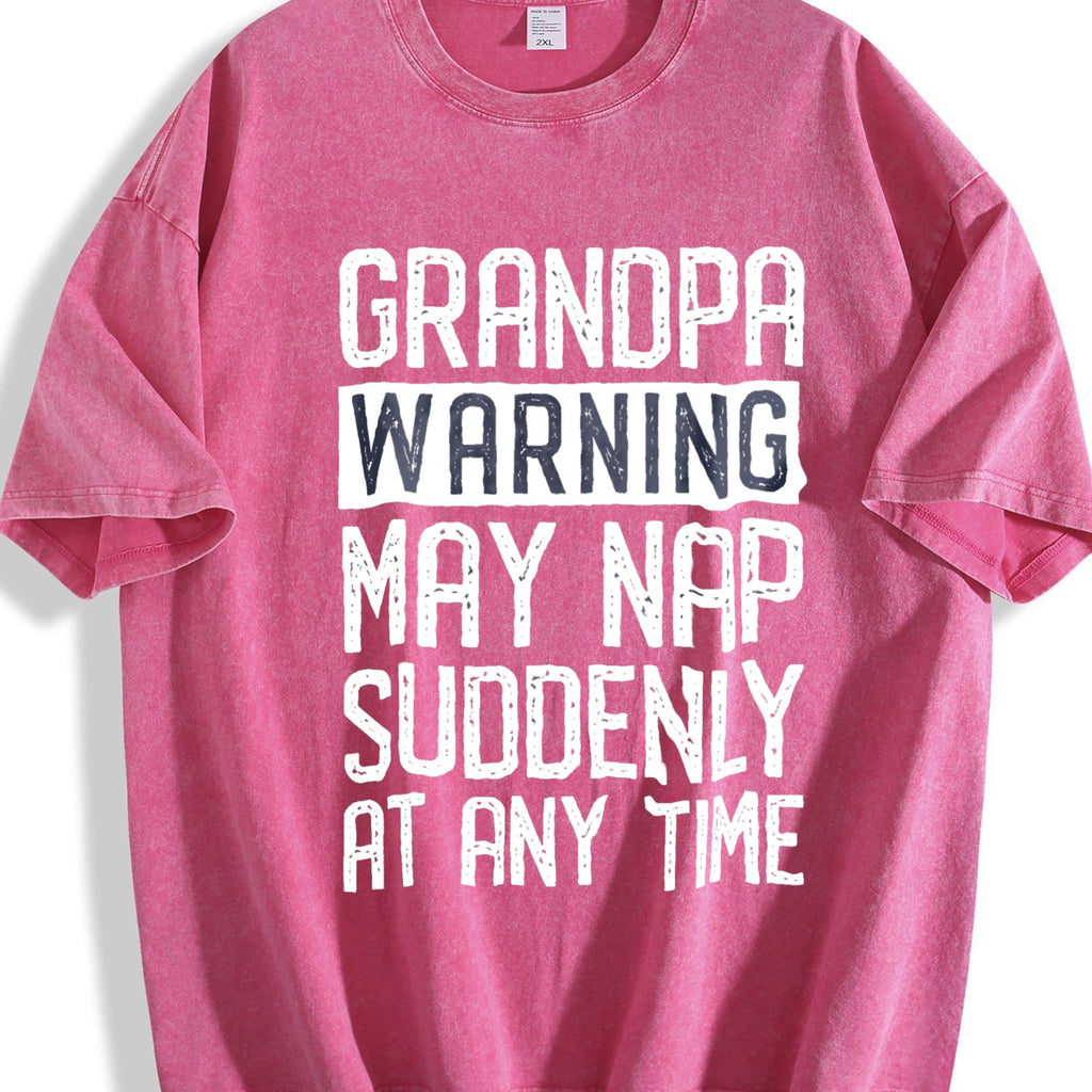 Grandpa Funny Vintage Washed T-Shirt product image 7