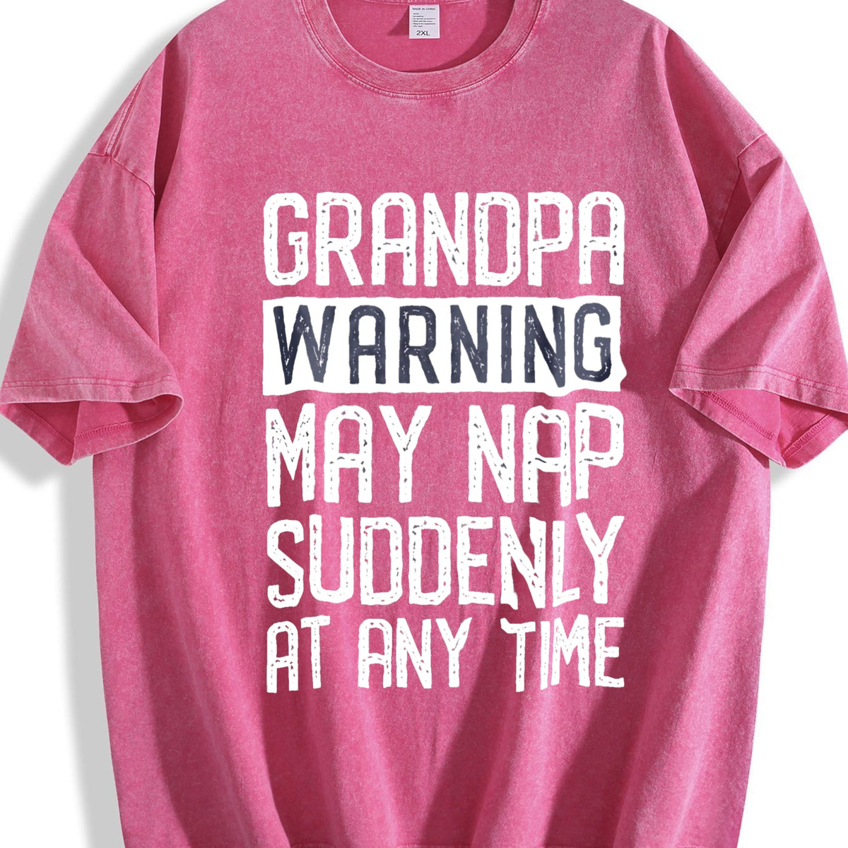 Grandpa Funny Vintage Washed T-Shirt product image 7