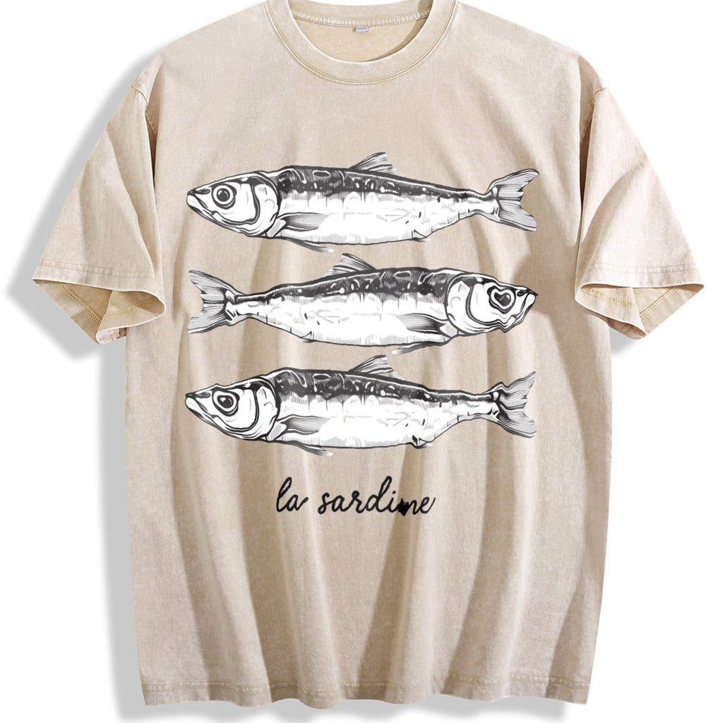 LA Sardine Vintage Washed T-Shirt product image 1