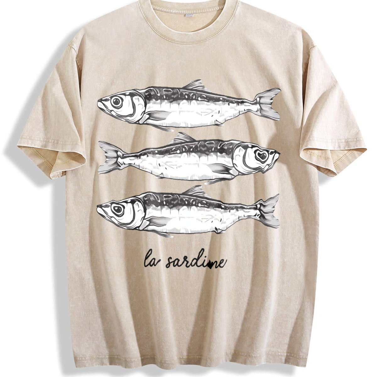 LA Sardine Vintage Washed T-Shirt product image 1