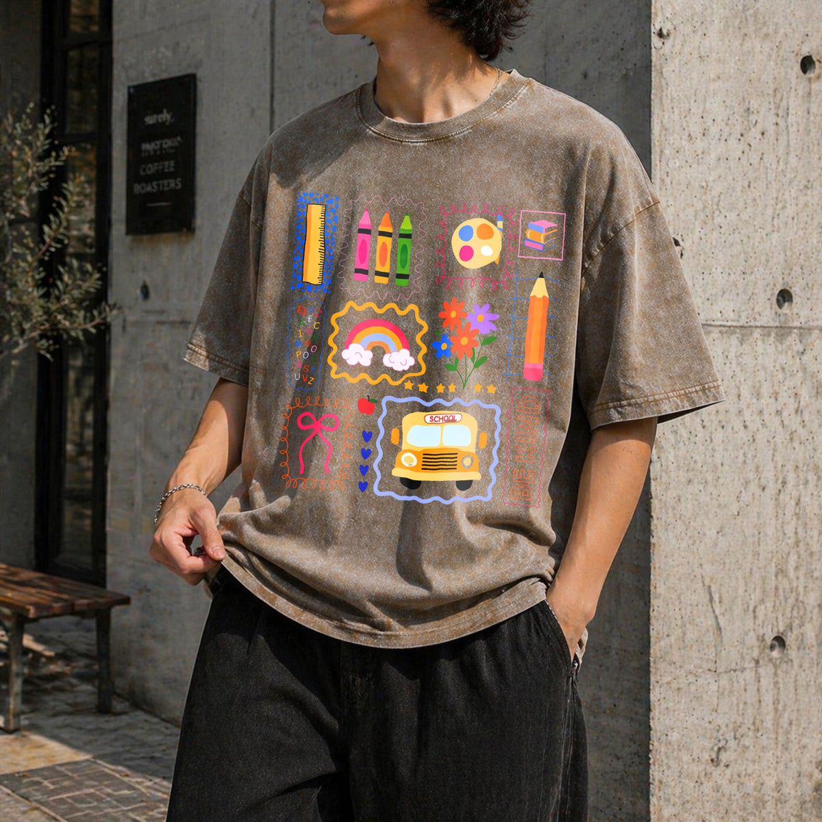Teacher Vintage Washed T-Shirt product image 3