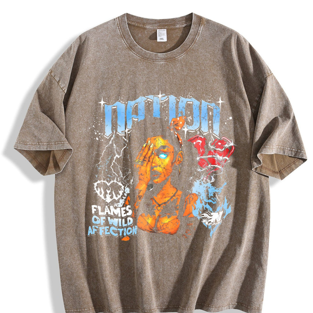 Nation Pinup Vintage Washed T-Shirt product image 3