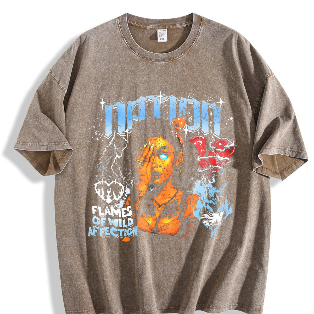 Nation Pinup Vintage Washed T-Shirt product image 3