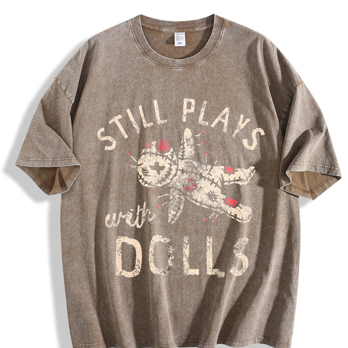 Still Plays With Dolls Funny Creepy Voodoo Curse Vintage product image 3