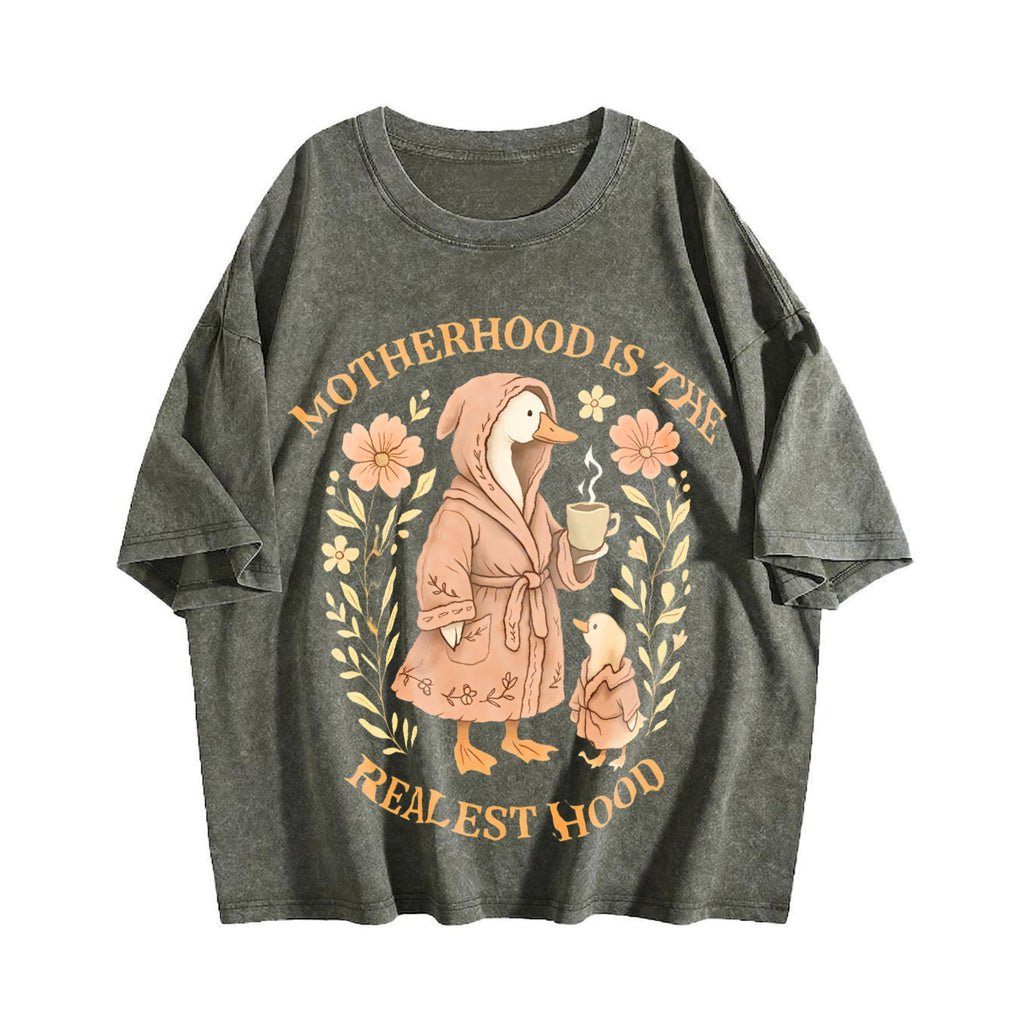 Mother Is A Realist Hat Vintage Washed T-Shirt