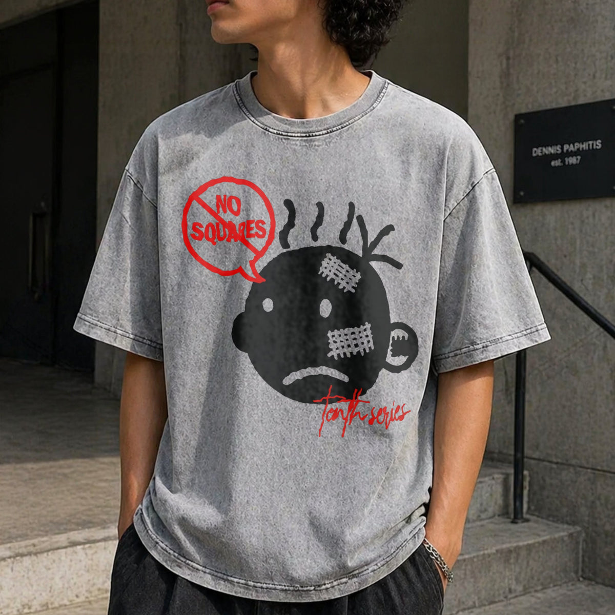 No Squares Vintage Washed T-Shirt product image 12