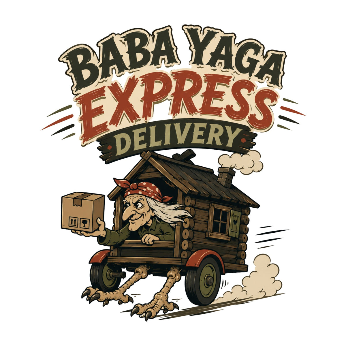 Baba Yaga Express Delivery Witch House