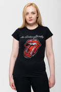 The Rolling Stones Plastered Tongue Skinny Tee product image 1