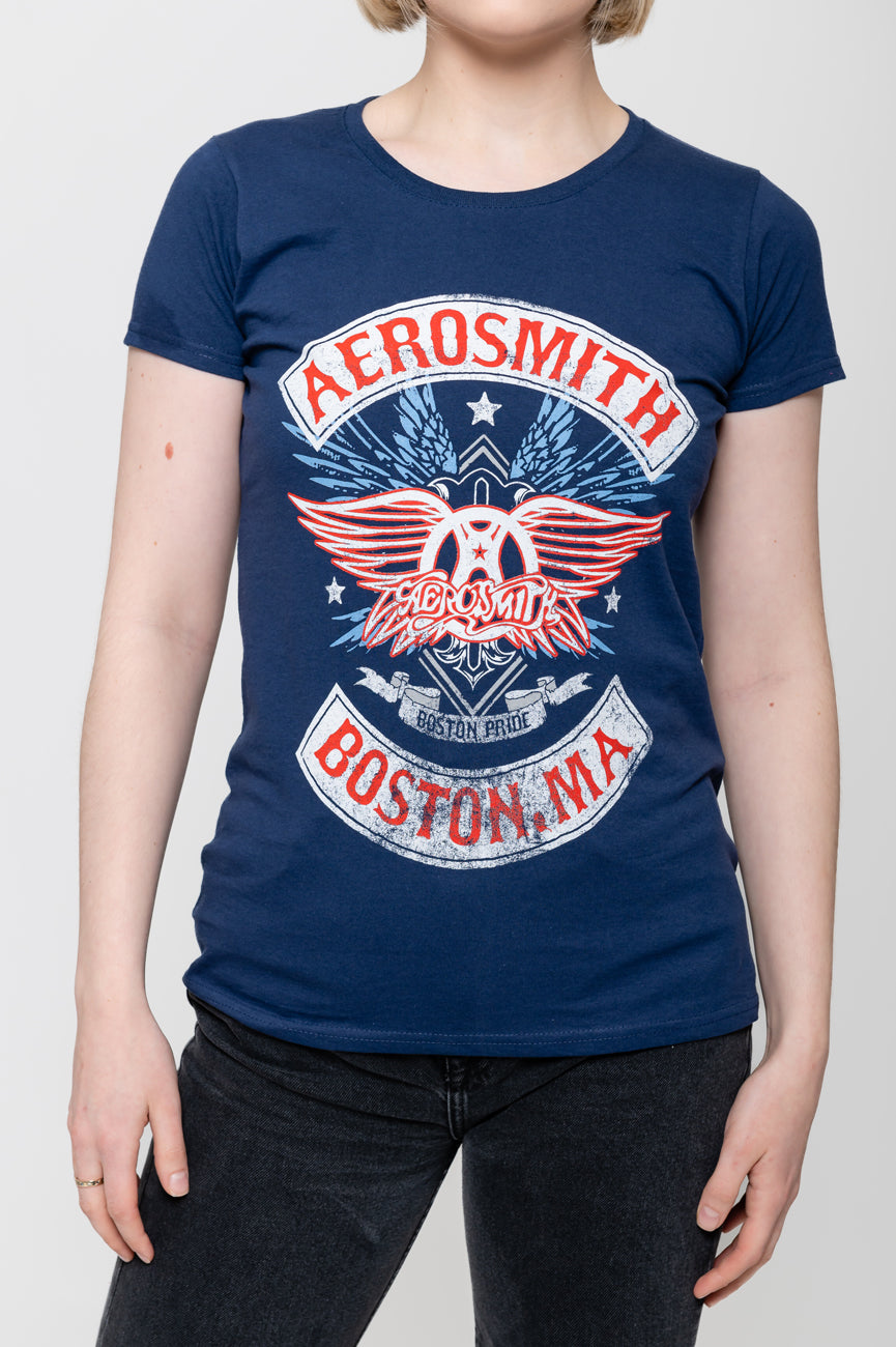 Aerosmith Boston Pride Skinny T Shirt product image 2