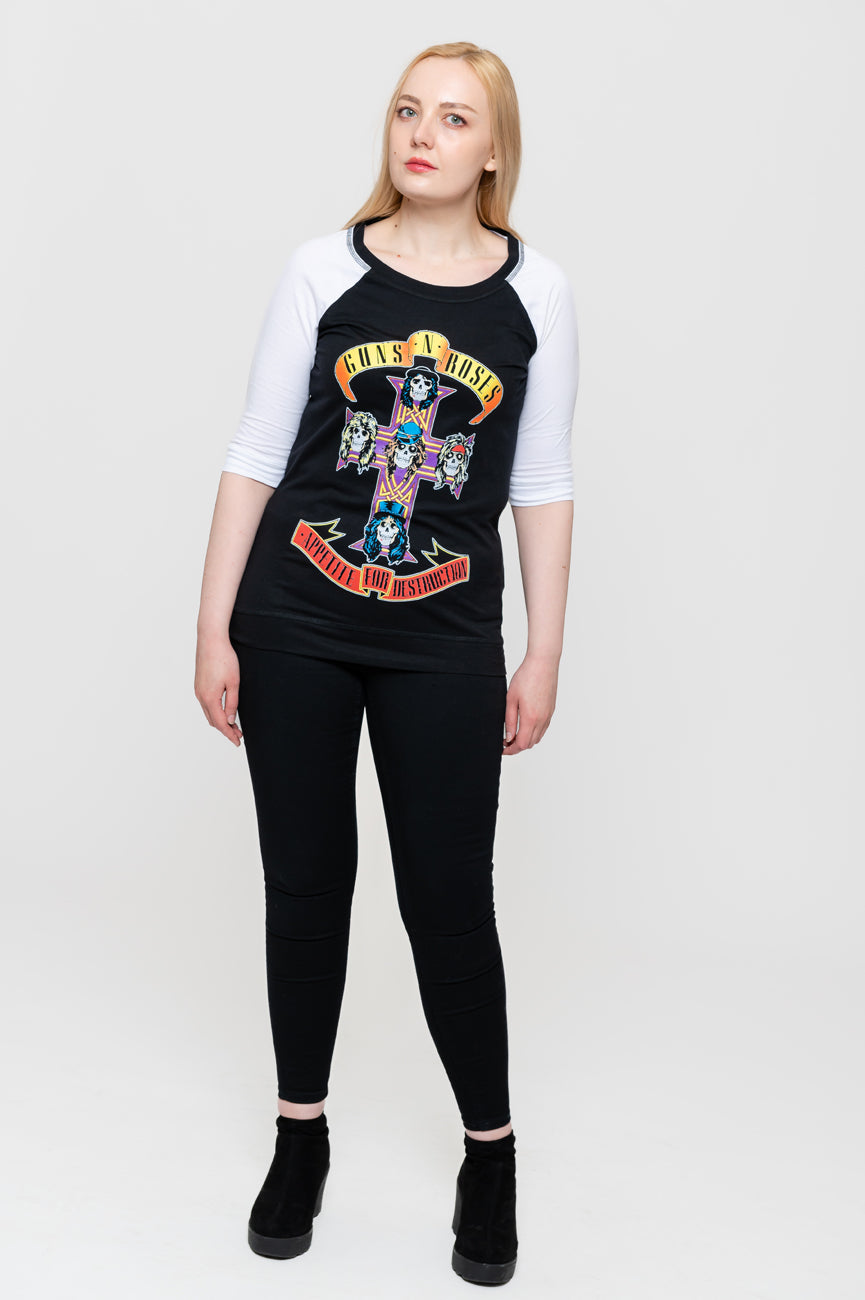 Guns N' Roses Appetite for Destruction Raglan product image 2
