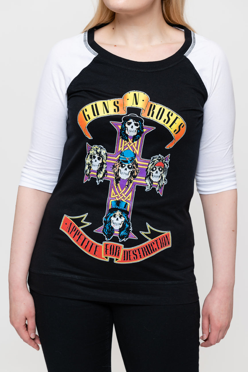 Guns N' Roses Appetite for Destruction Raglan product image 3