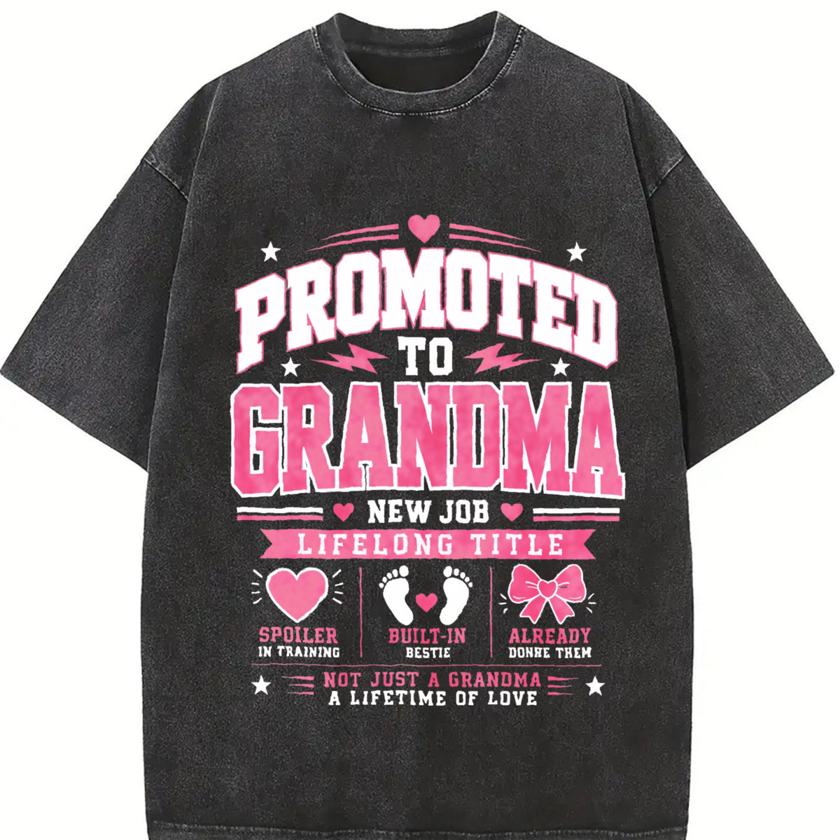 Promoted To Grandma - Pregnancy Announcement New Vintage product image 2