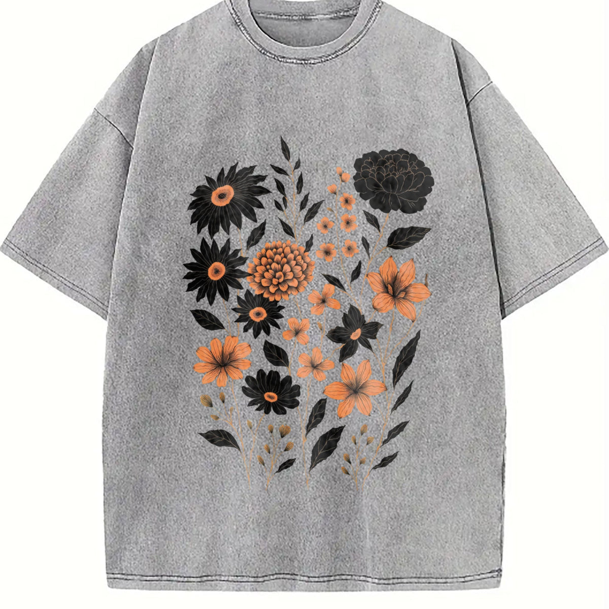 Pressed Flowers Vintage Washed T-Shirt product image 5