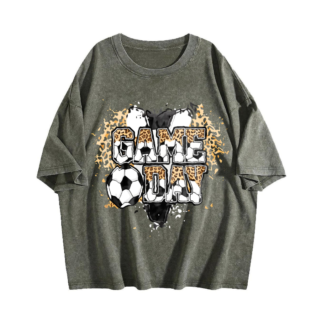 Global Soccer Fan Vintage Washed T-Shirt product image 4