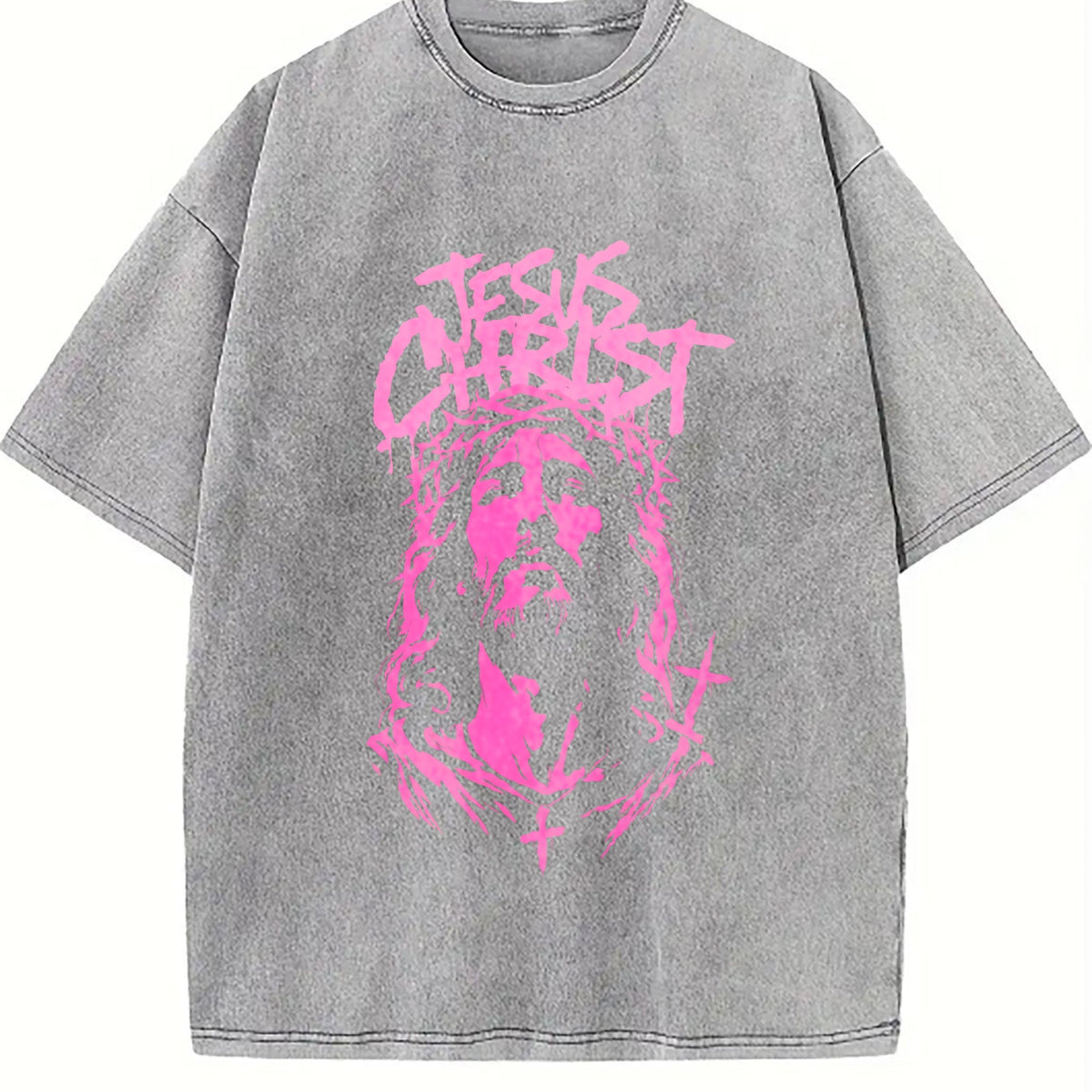 Jesus Christ Bold Christian Faith Crown Of Thorns Vintage product image 5