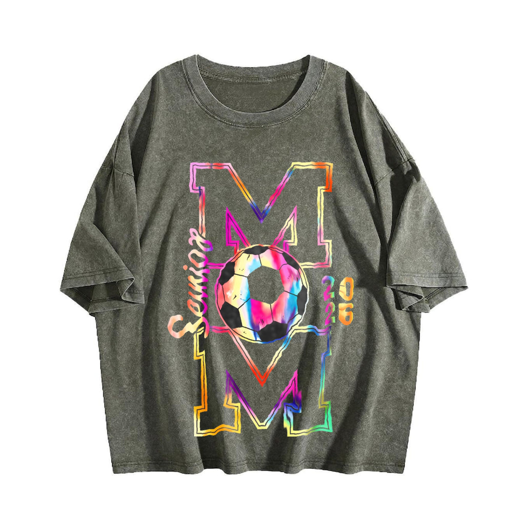Global Soccer Fan Vintage Washed T-Shirt product image 4