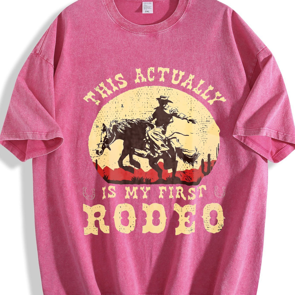 Western This Actually Is My First Rodeo Cowboy Vintage product image 7