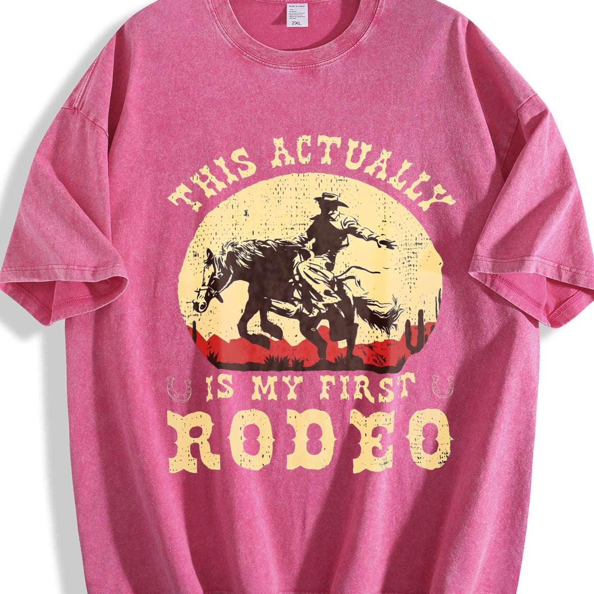 Western This Actually Is My First Rodeo Cowboy Vintage product image 7