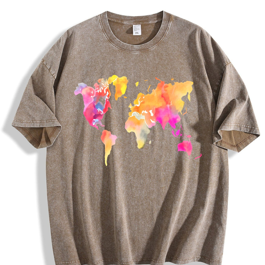 Global Soccer Fan Vintage Washed T-Shirt product image 3