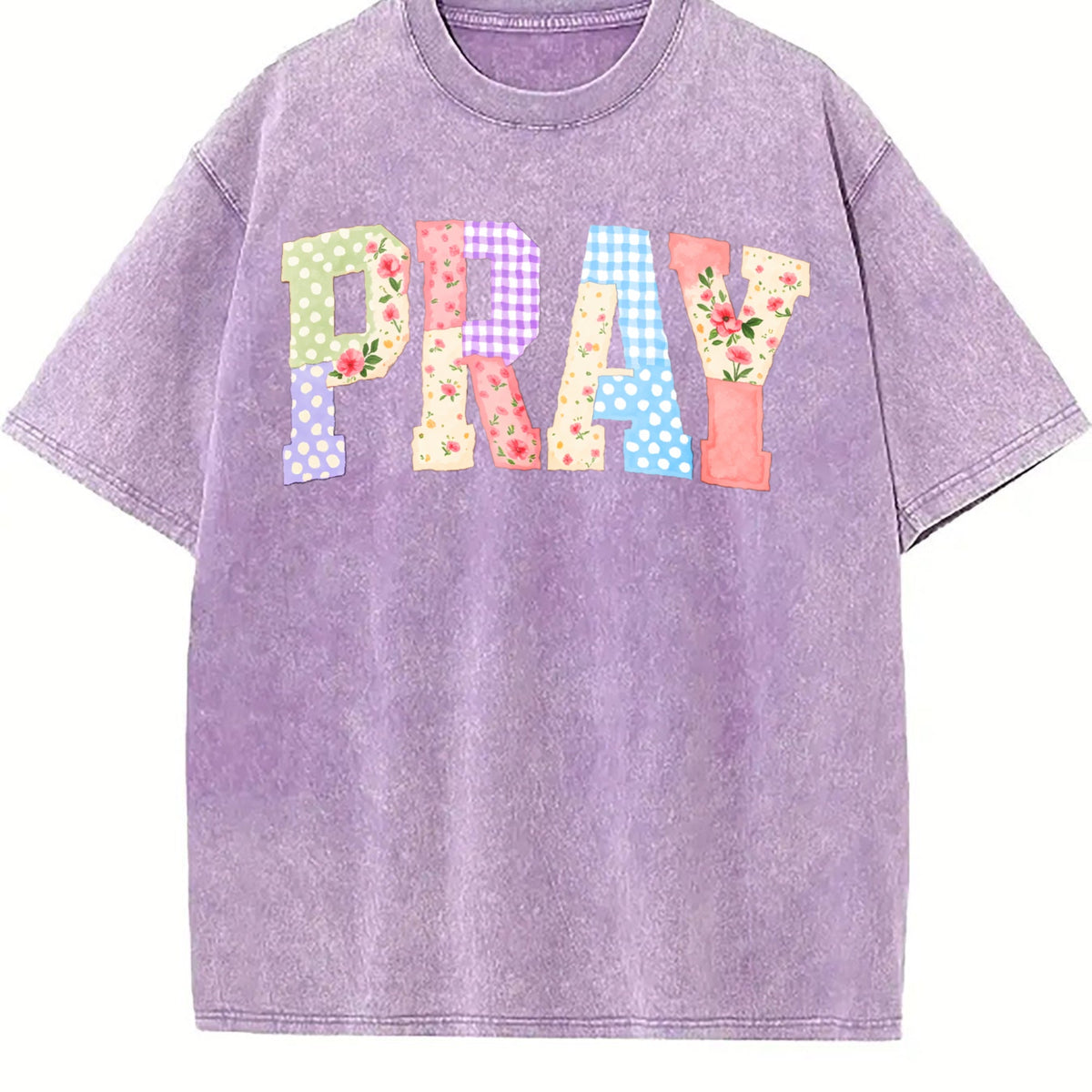 Pray Christian Vintage Washed T-Shirt product image 6
