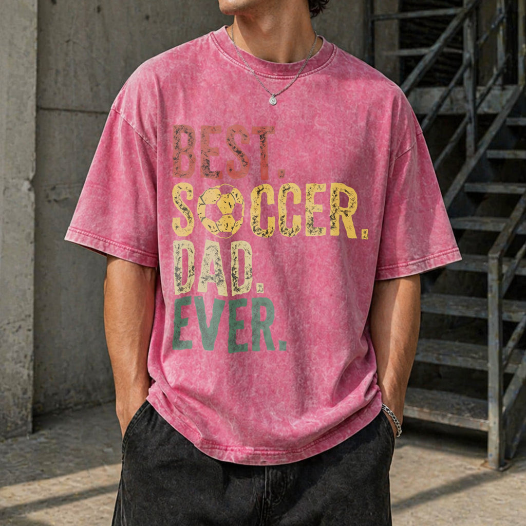 Soccer Dad Vintage Washed T-Shirt product image 7