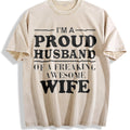Funny Daughter Wife Slogan Vintage Washed T-Shirt product image 1