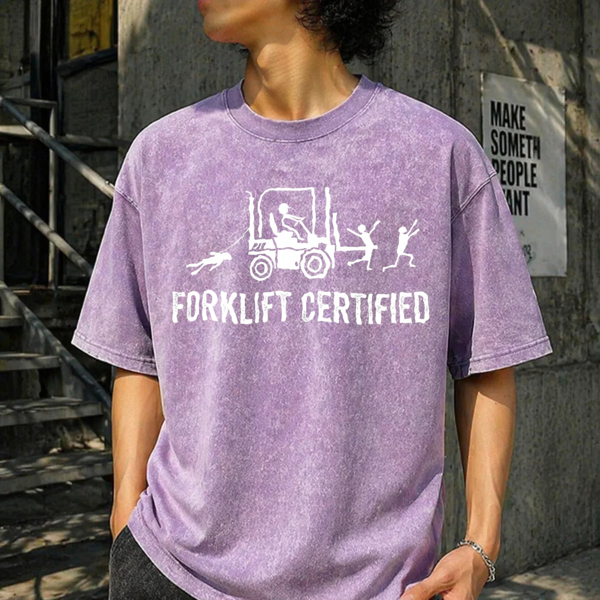 Forklift Certified Vintage Washed T-Shirt product image 13