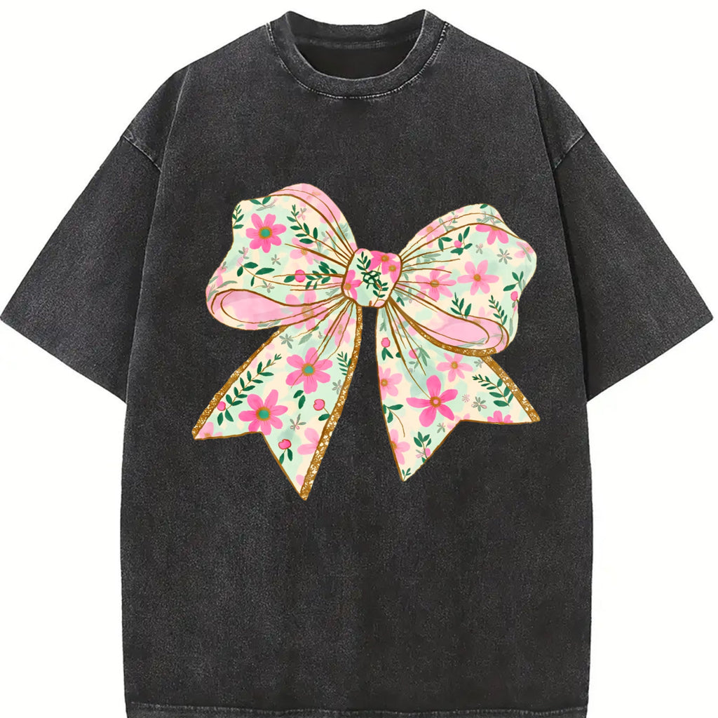 Bow Vintage Washed T-Shirt product image 2