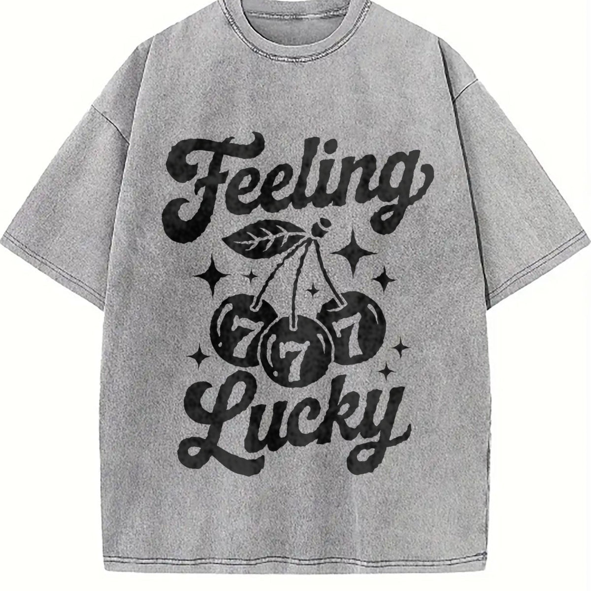 Feeling Lucky Vintage Washed T-Shirt product image 5