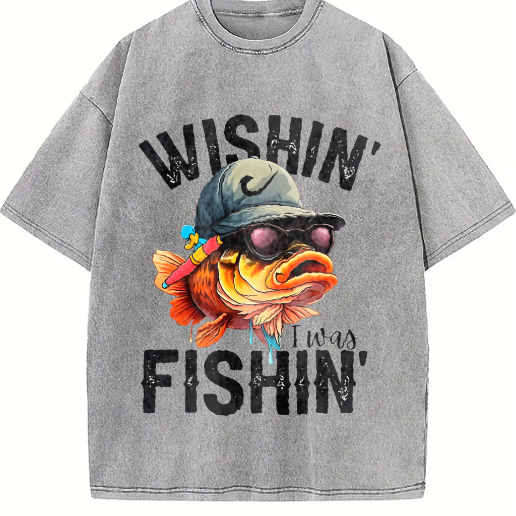 Fishing Vintage Washed T-Shirt product image 5