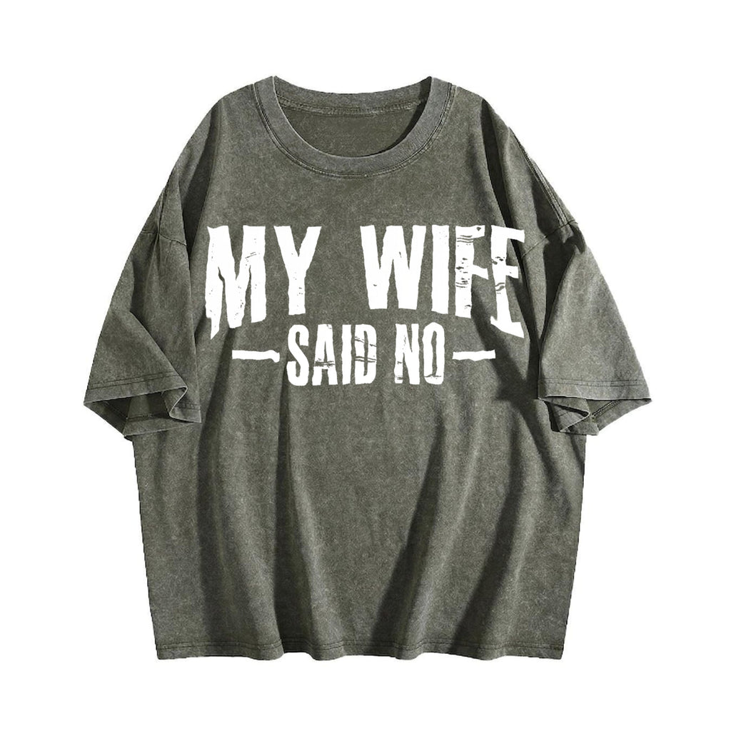 Humorous Slogan For A Daughter And Wife On Vintage Washed product image 4