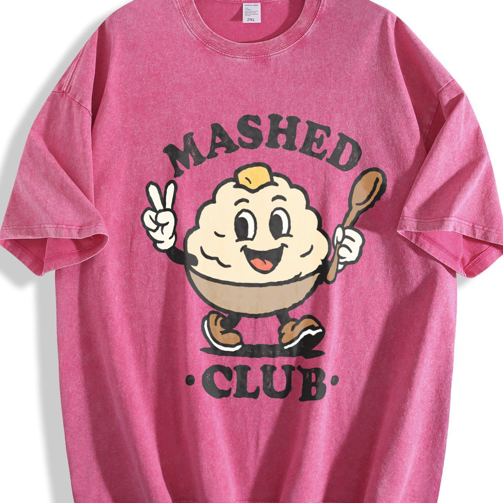 Mashed Potatoes Club : Funny Potato Mascot Vintage Washed product image 7