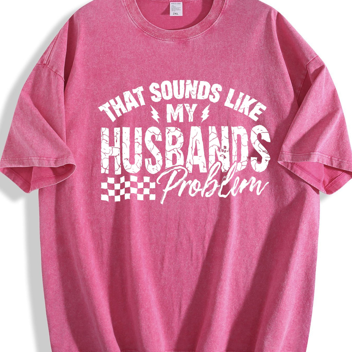 Humorous Family Issues Fun Vintage Washed T-Shirt product image 7