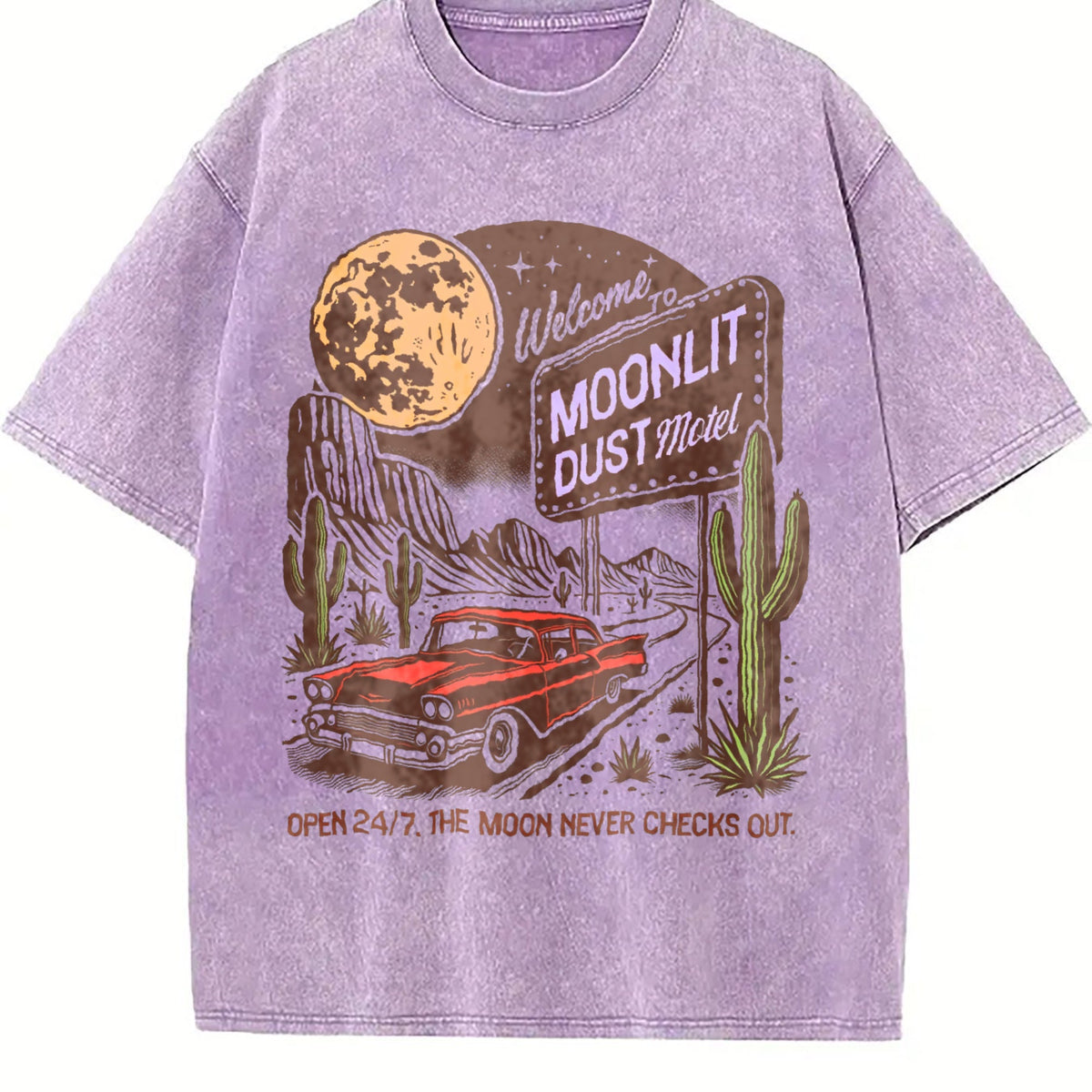 Summer Desert 90s Vintage Washed T-Shirt product image 6