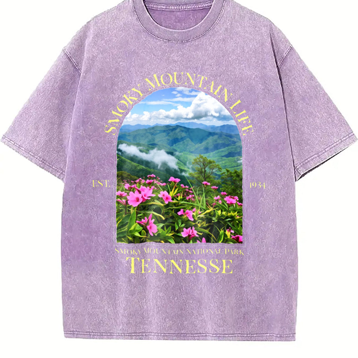 Smoky Mountain Life Vintage Washed T-Shirt product image 6