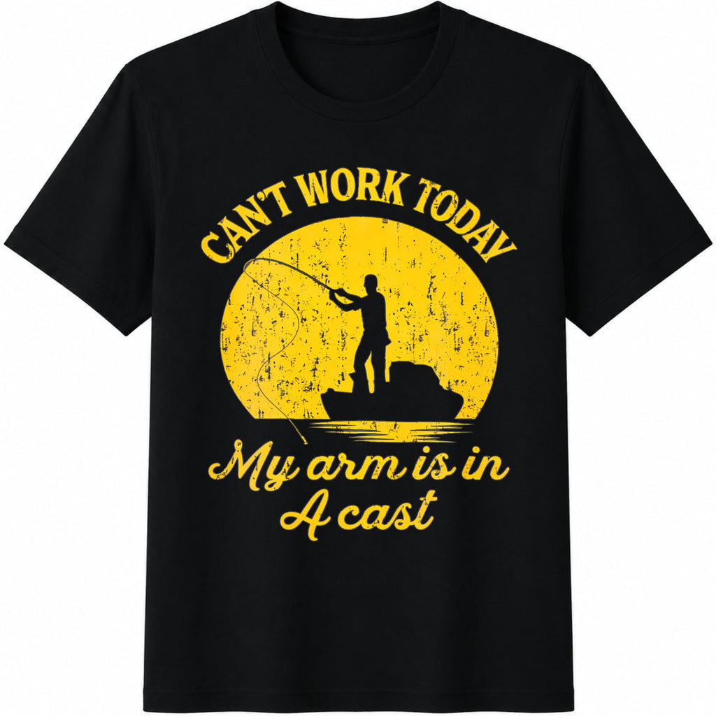 Funny Fishing Cotton T-Shirt product image 1