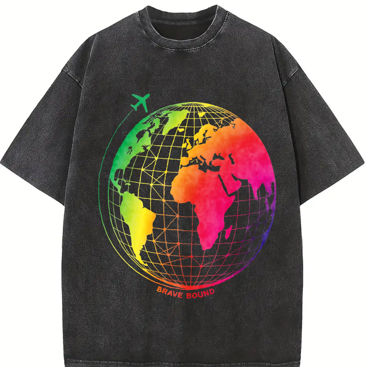 Global Soccer Fan Vintage Washed T-Shirt product image 2