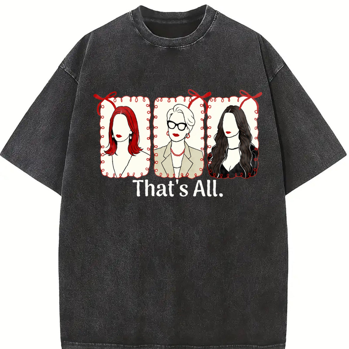 That's All Fashion Portraits Vintage Washed T-Shirt product image 2