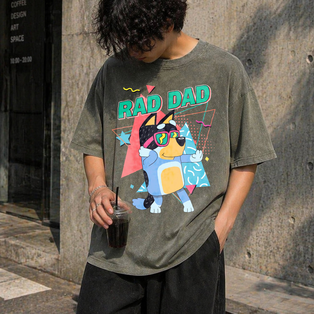 Rad Dad Vintage Washed T-Shirt product image 4