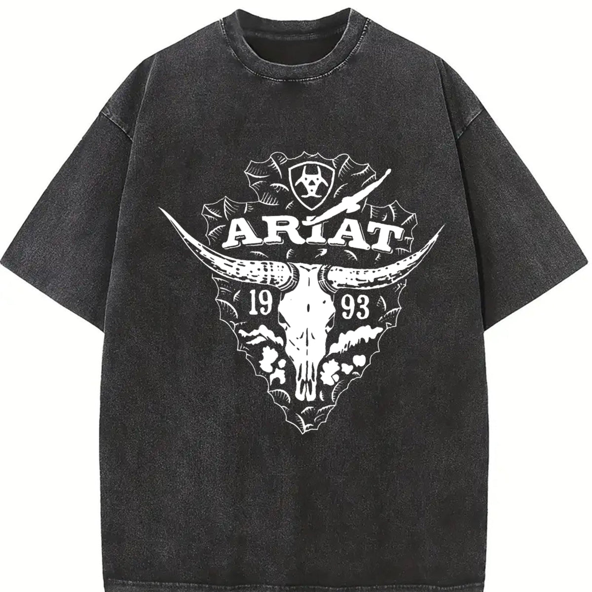 Ariat Bull Skull Vintage Washed T-Shirt product image 2