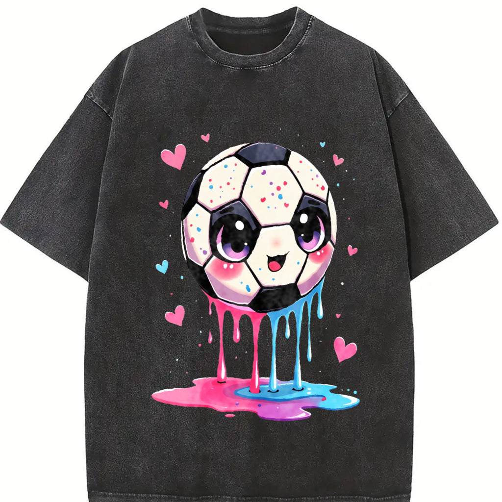 Global Soccer Fan Vintage Washed T-Shirt product image 2