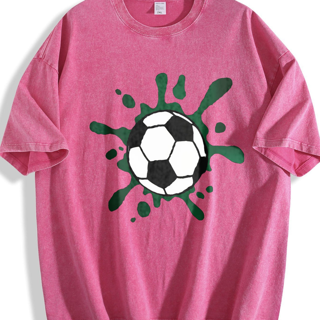 Global Soccer Fan Vintage Washed T-Shirt product image 7