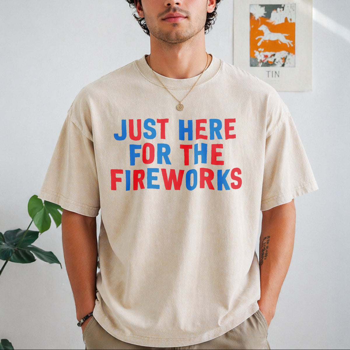 Funny Family Fourth Of July Vintage Washed T-Shirt product image 8
